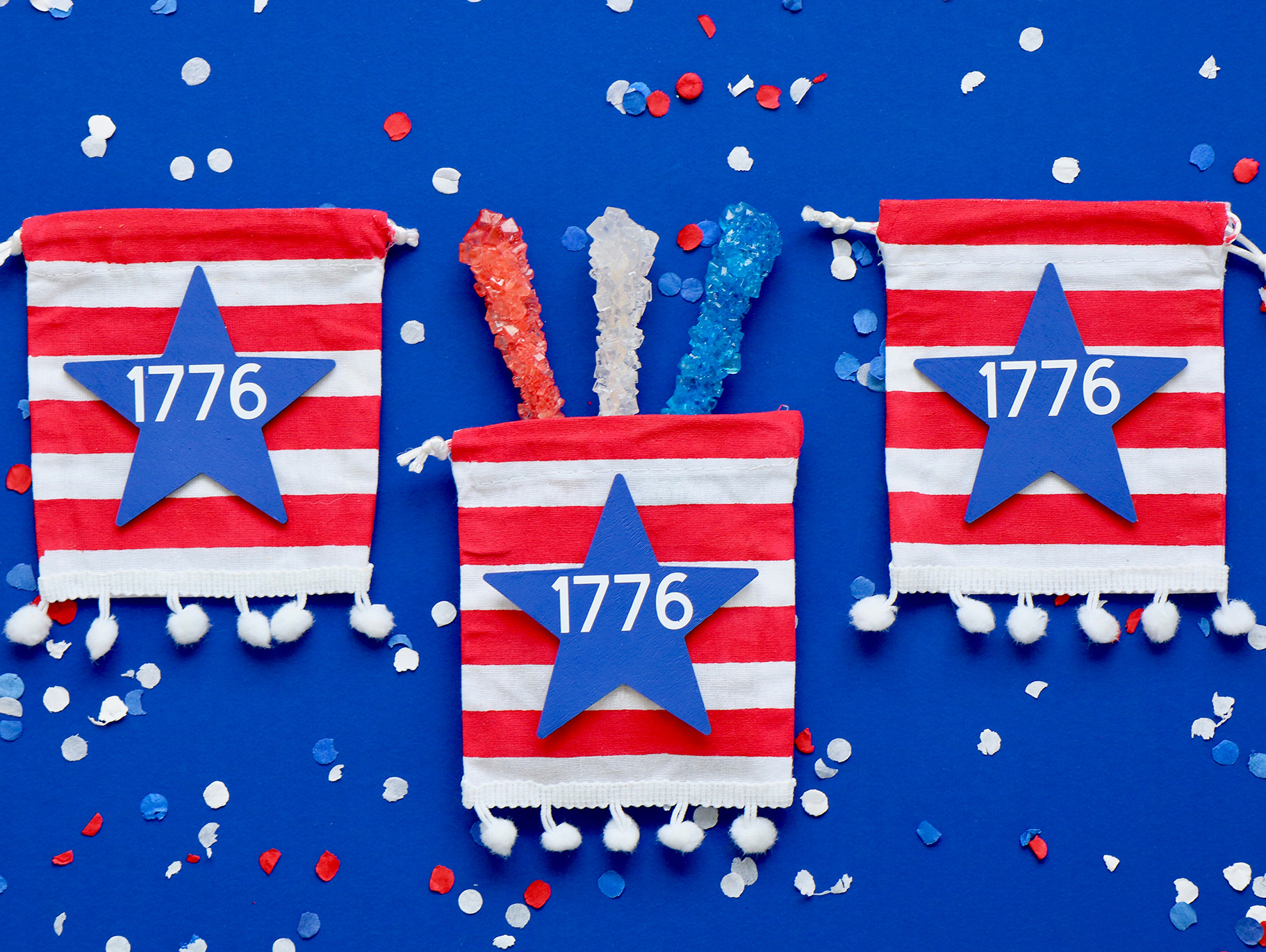 Stars and Stripes Party Favor Bag