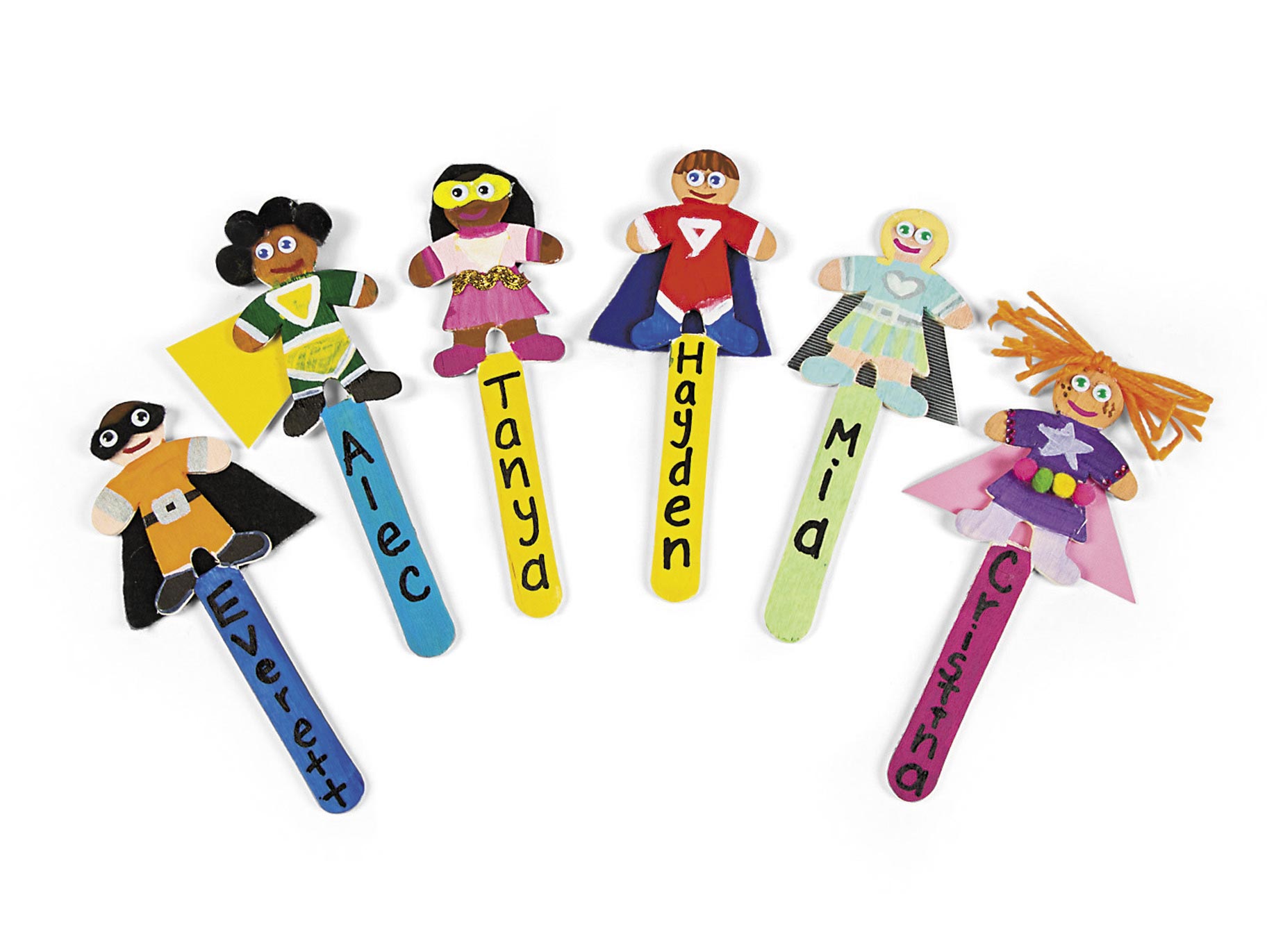 Superhero Student Markers Idea