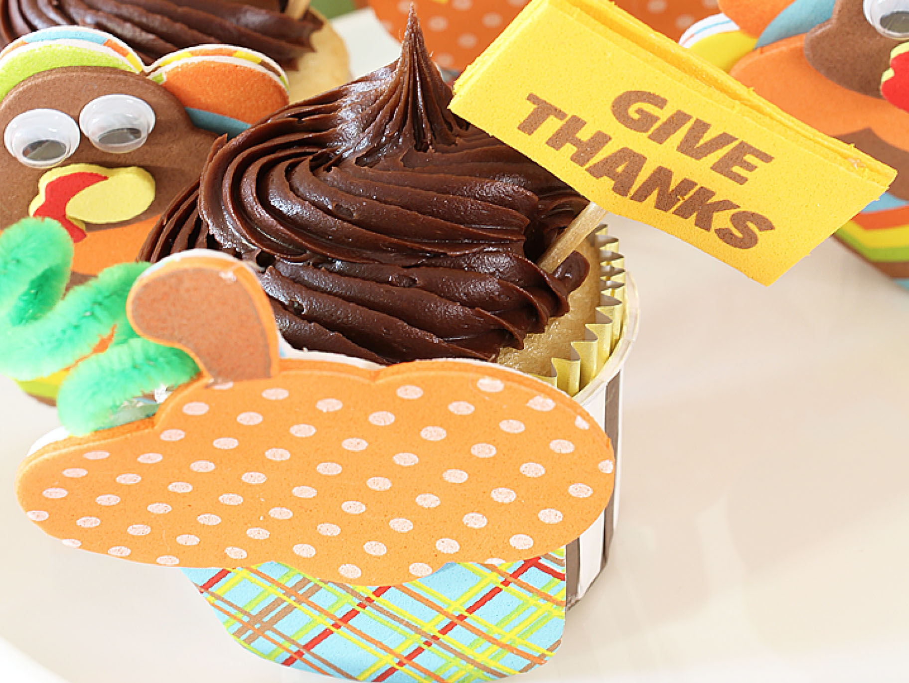 Thanksgiving Cupcake Holders