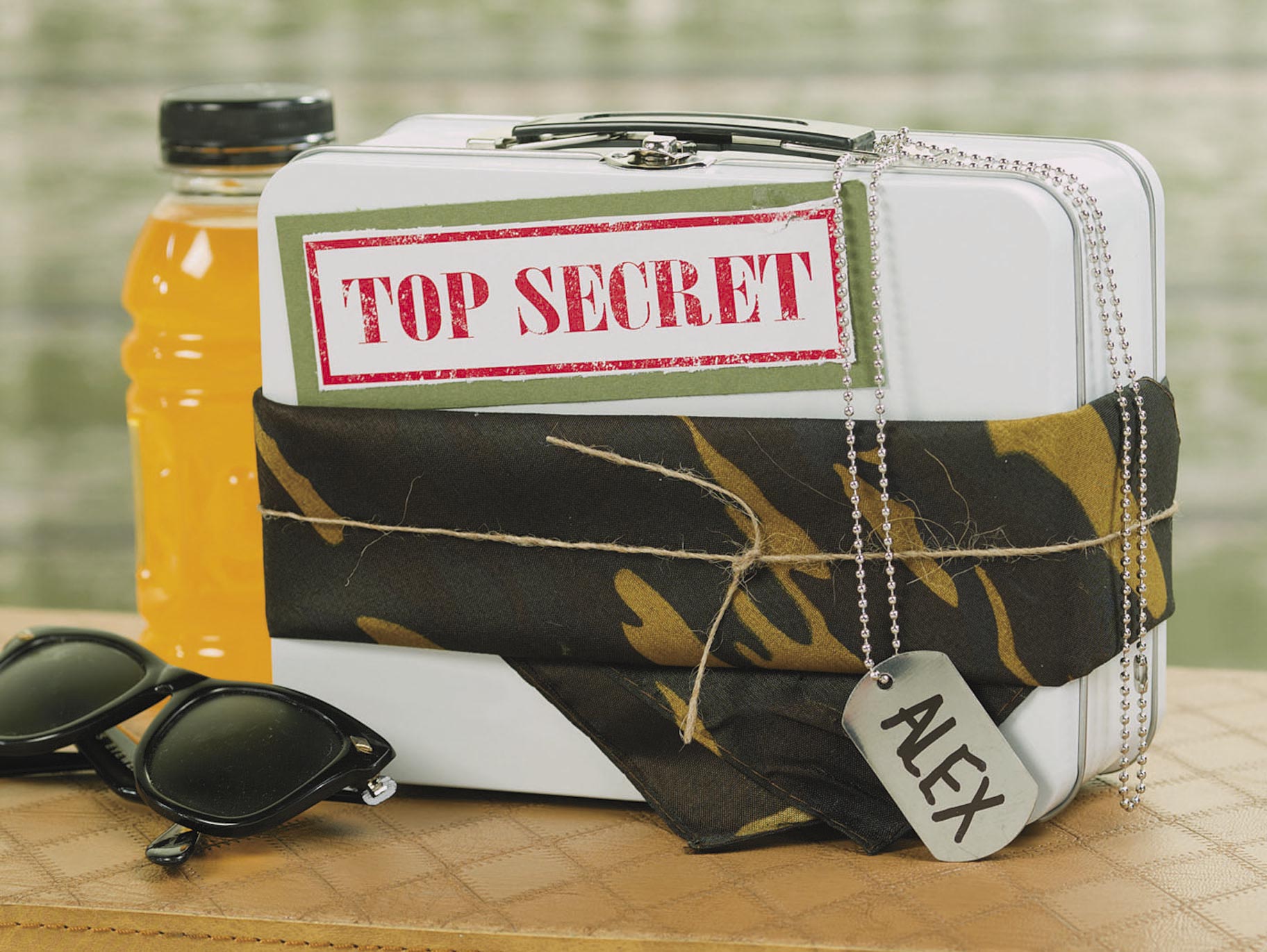 Top Secret Party Favor