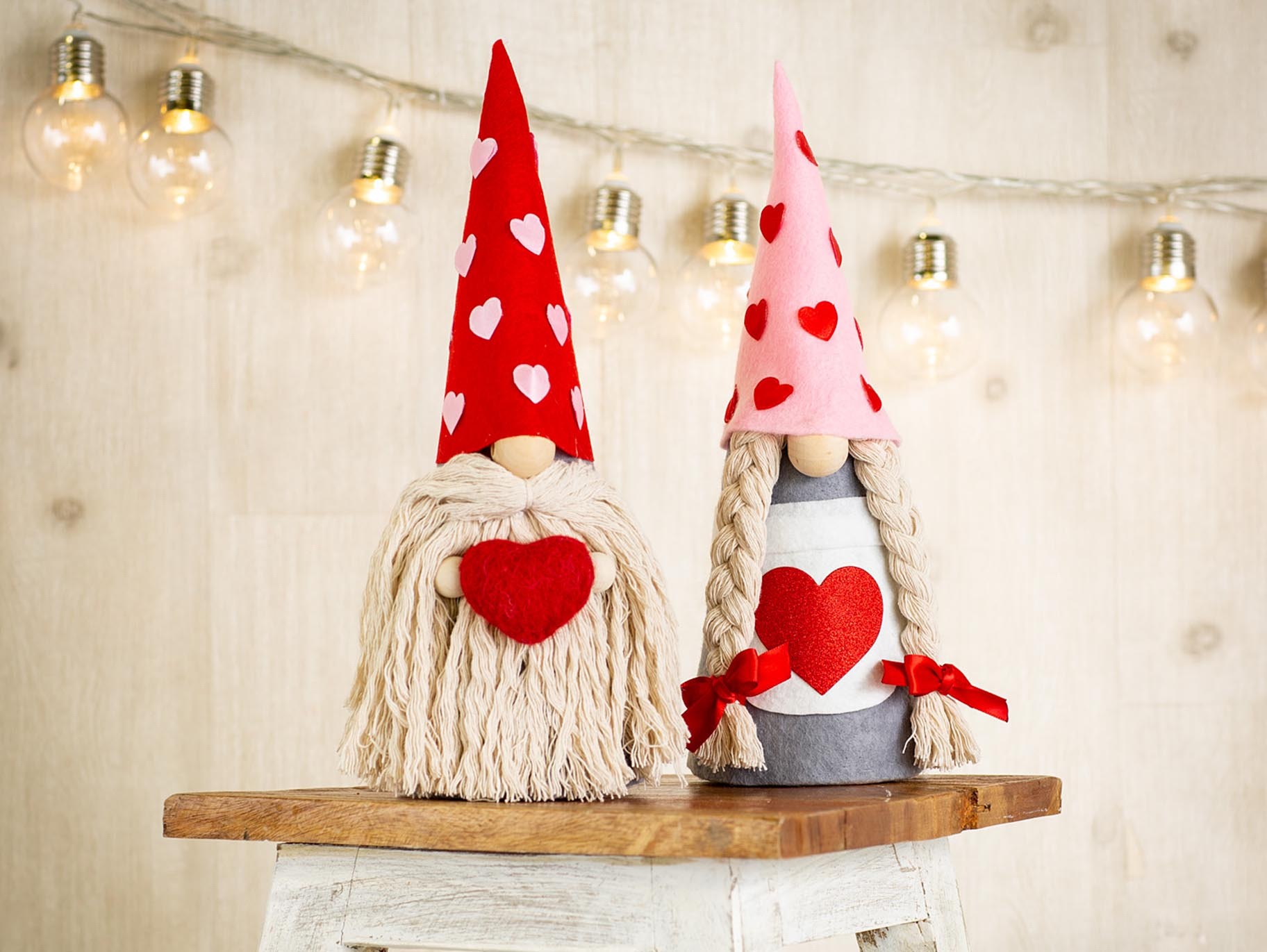 Valentine DIY Gnomes | Fun365