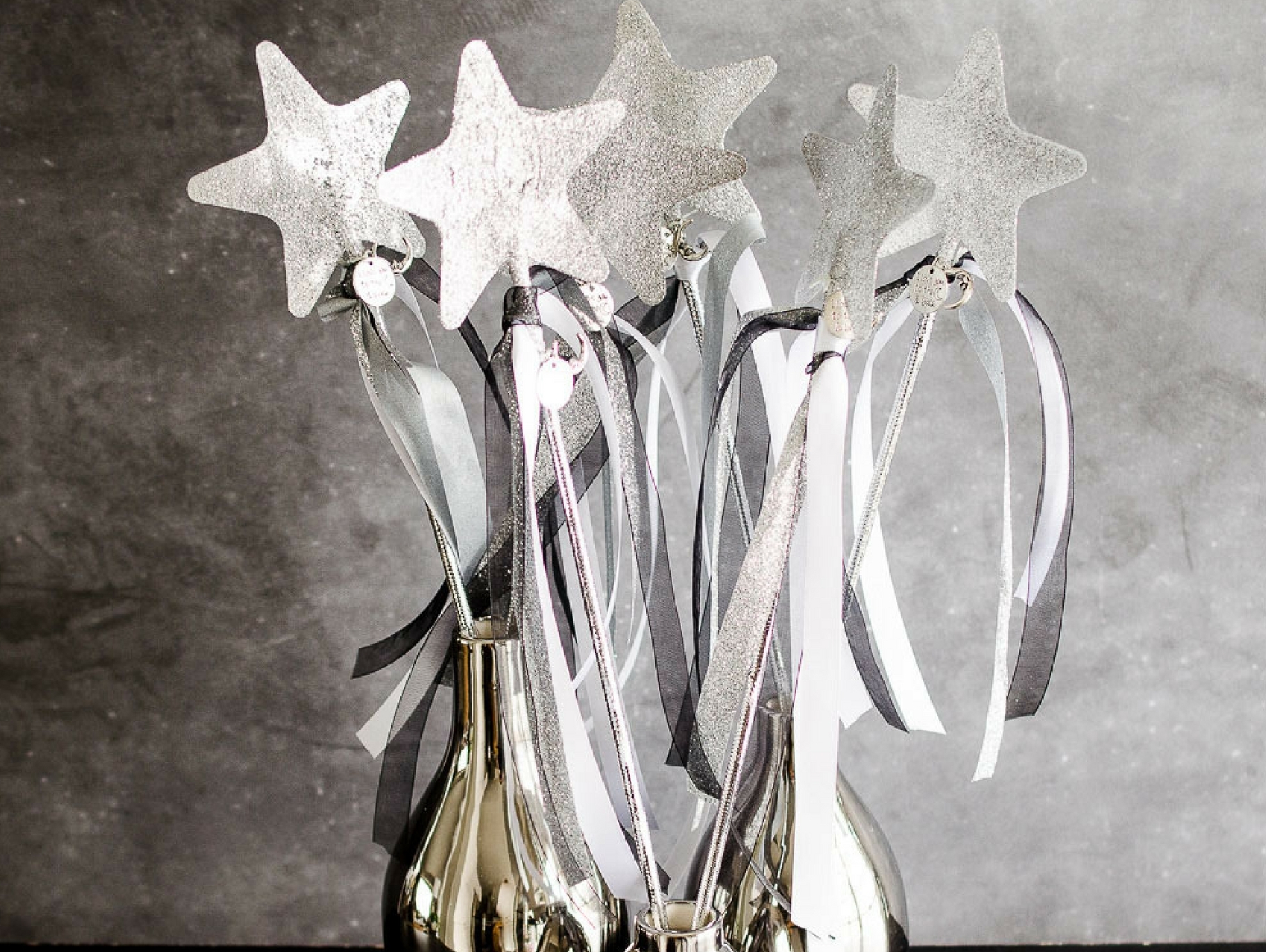 Moon and Stars Wedding Wand