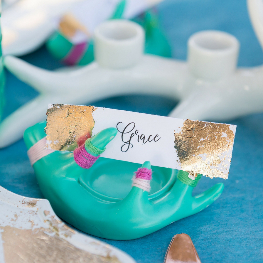 DIY Antler Place Cards