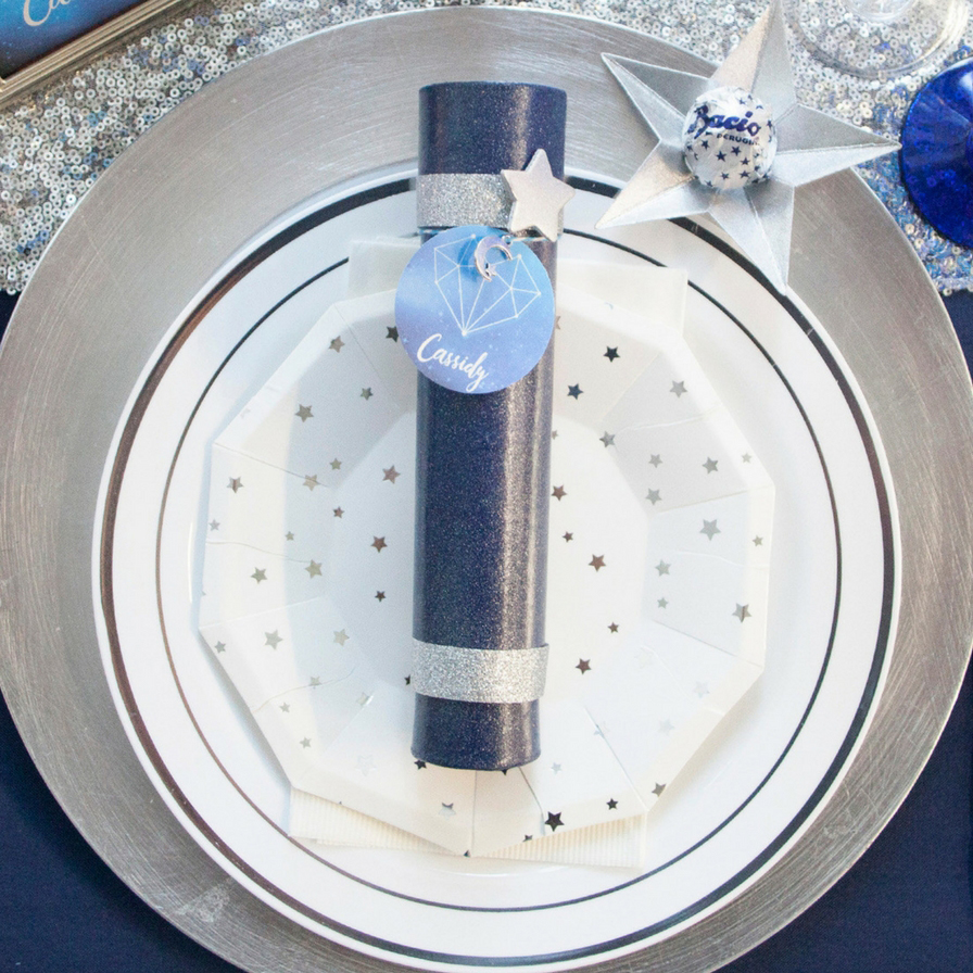 DIY Telescope Wedding Place Cards