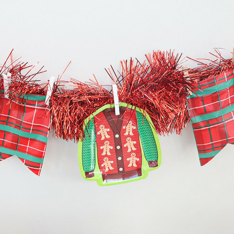DIY Ugly Sweater Garland
