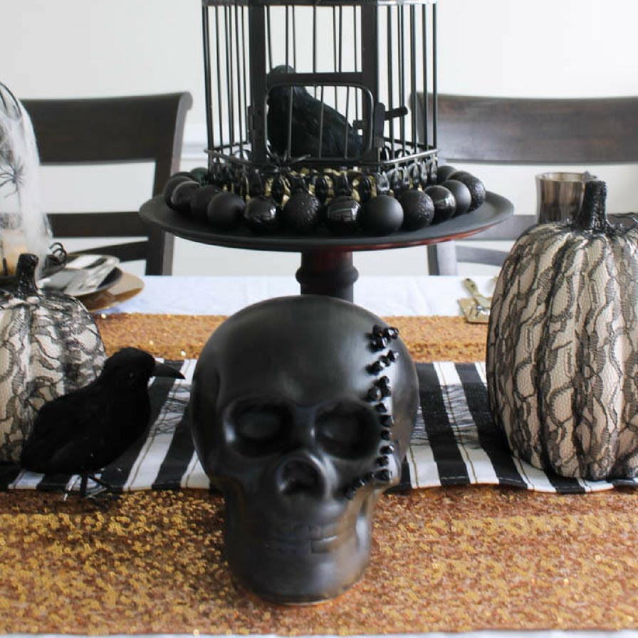 Glitz-O-Ween DIY Jewel Encrusted Skull