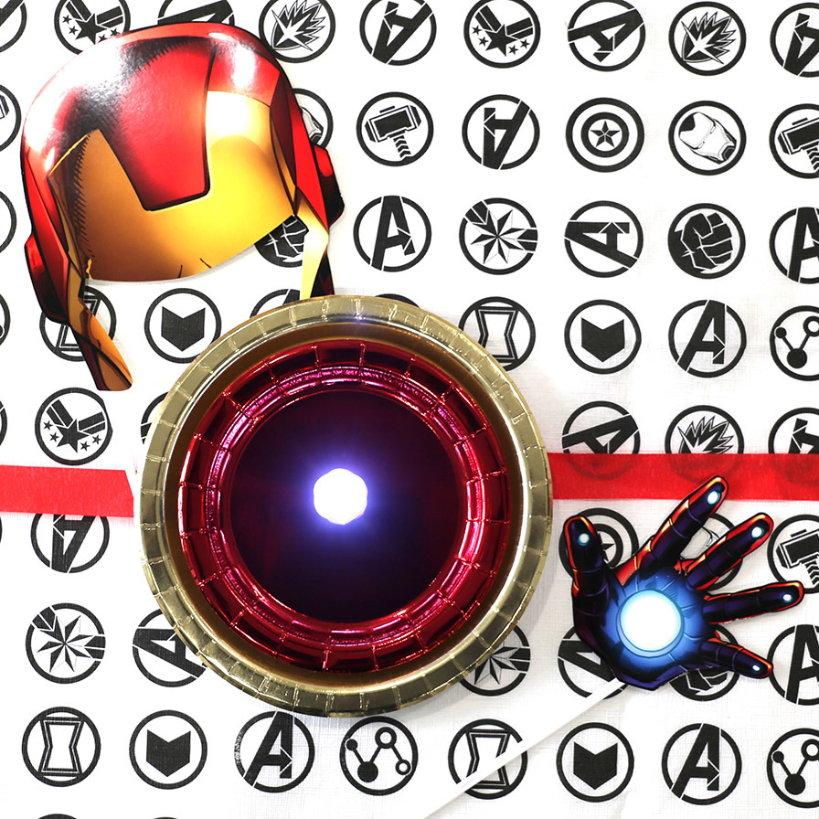 DIY Iron Man Light Up Chest Plate