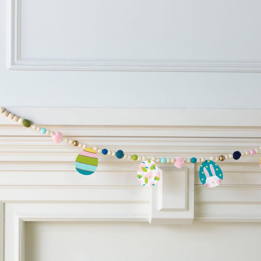 DIY Easter Beaded Garland