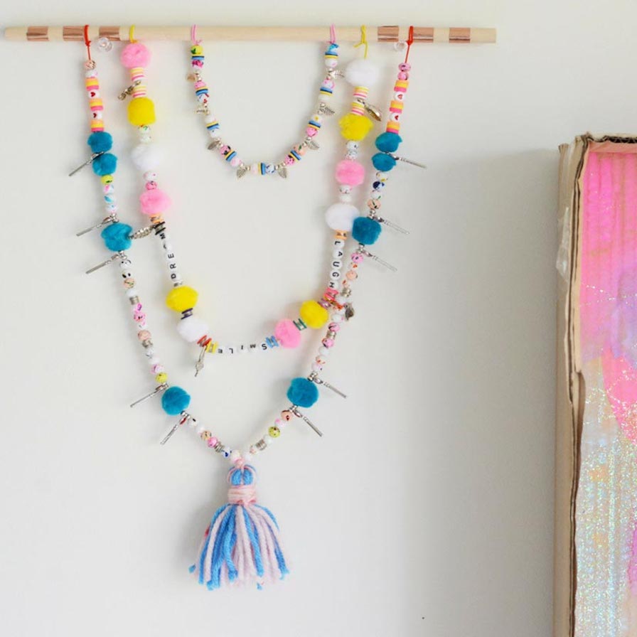 Kid's Modern Beaded Wall Hanging | Fun365