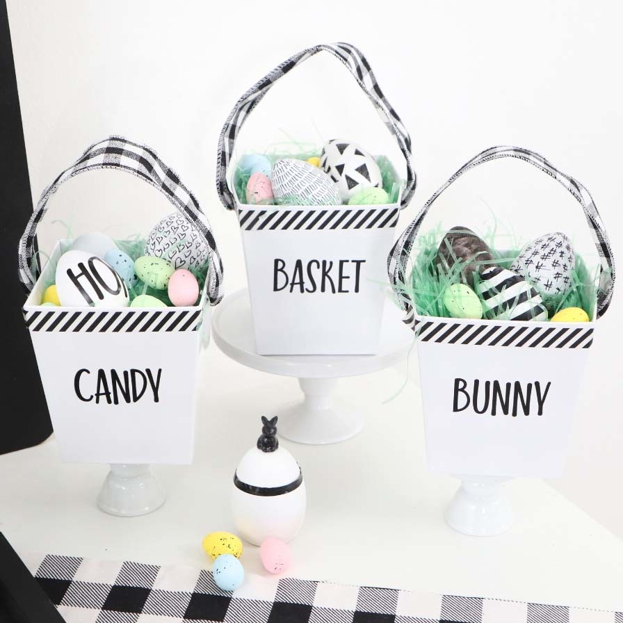 DIY Easter Favor Baskets