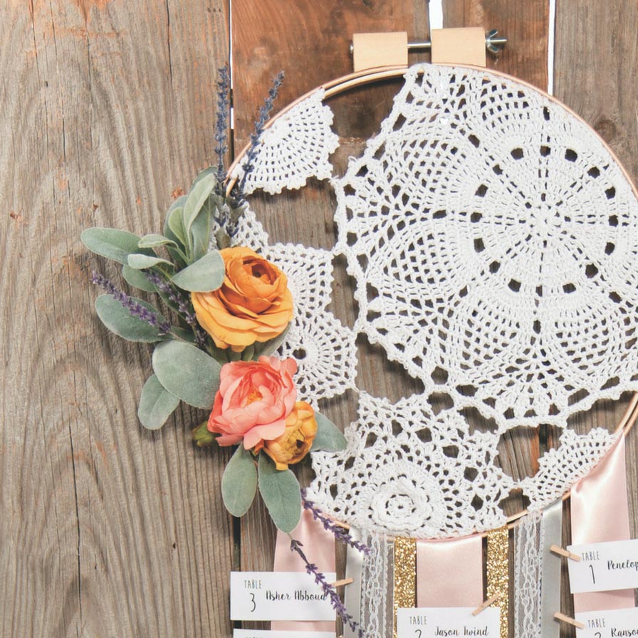 Boho Wedding Seating Chart