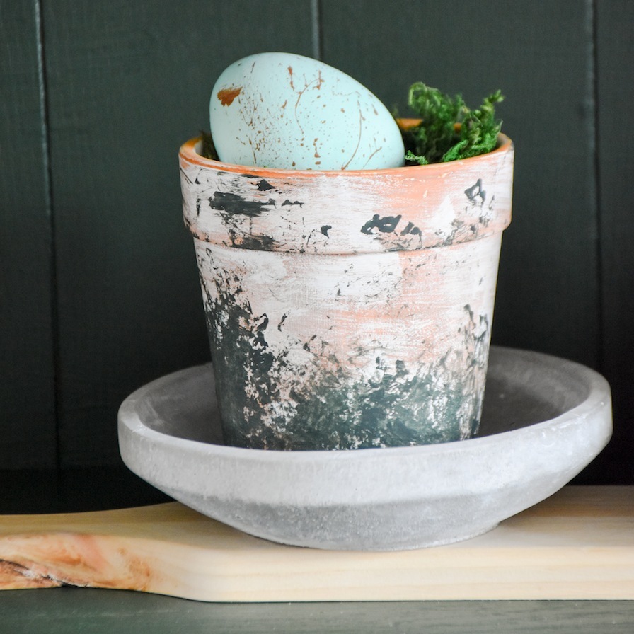 DIY Spring Entryway Decor Idea