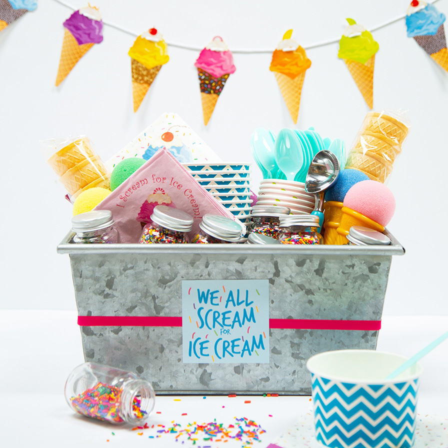 Ice Cream Bucket Gift Set