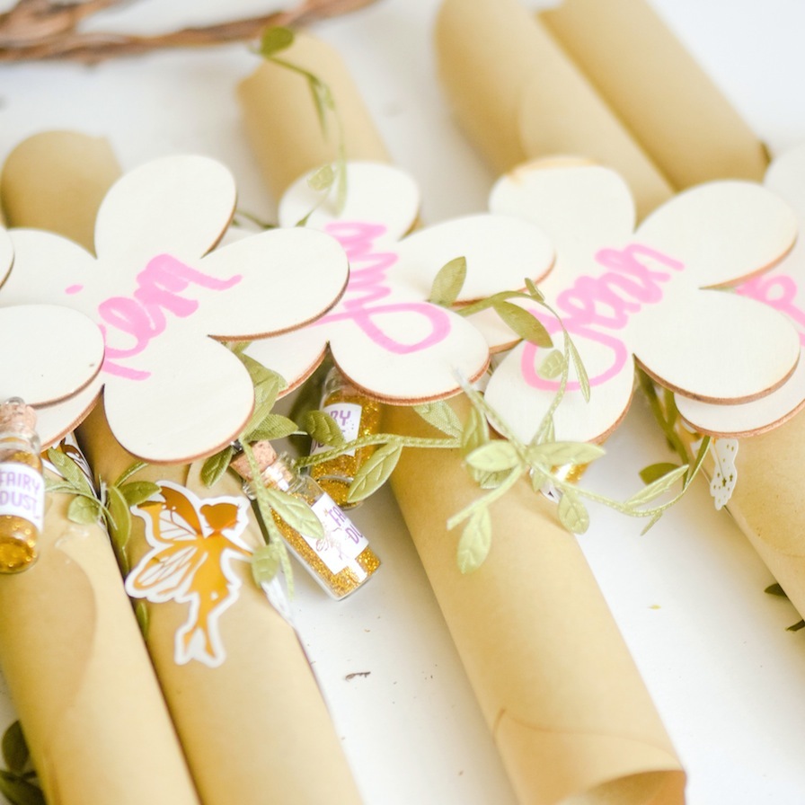 DIY Fairy Birthday Party Invitation