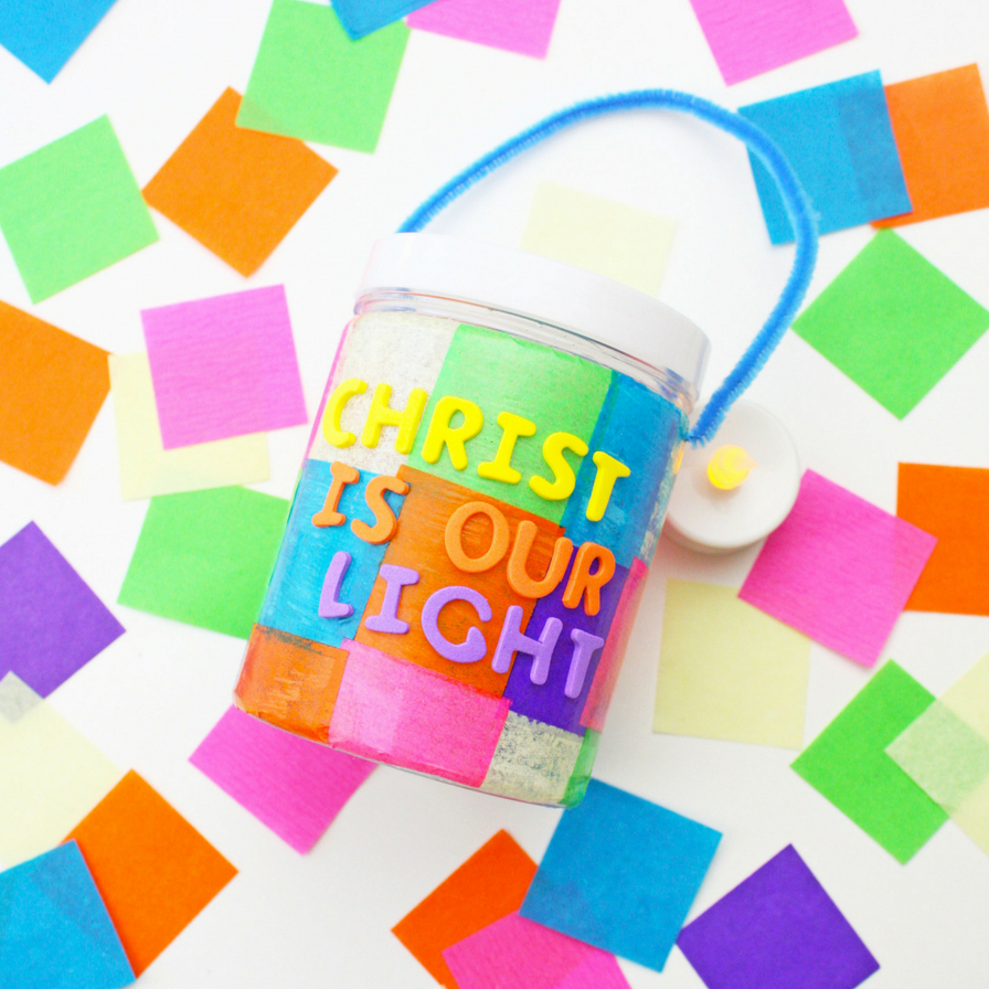 Christ is our Light Lantern Project | Fun365