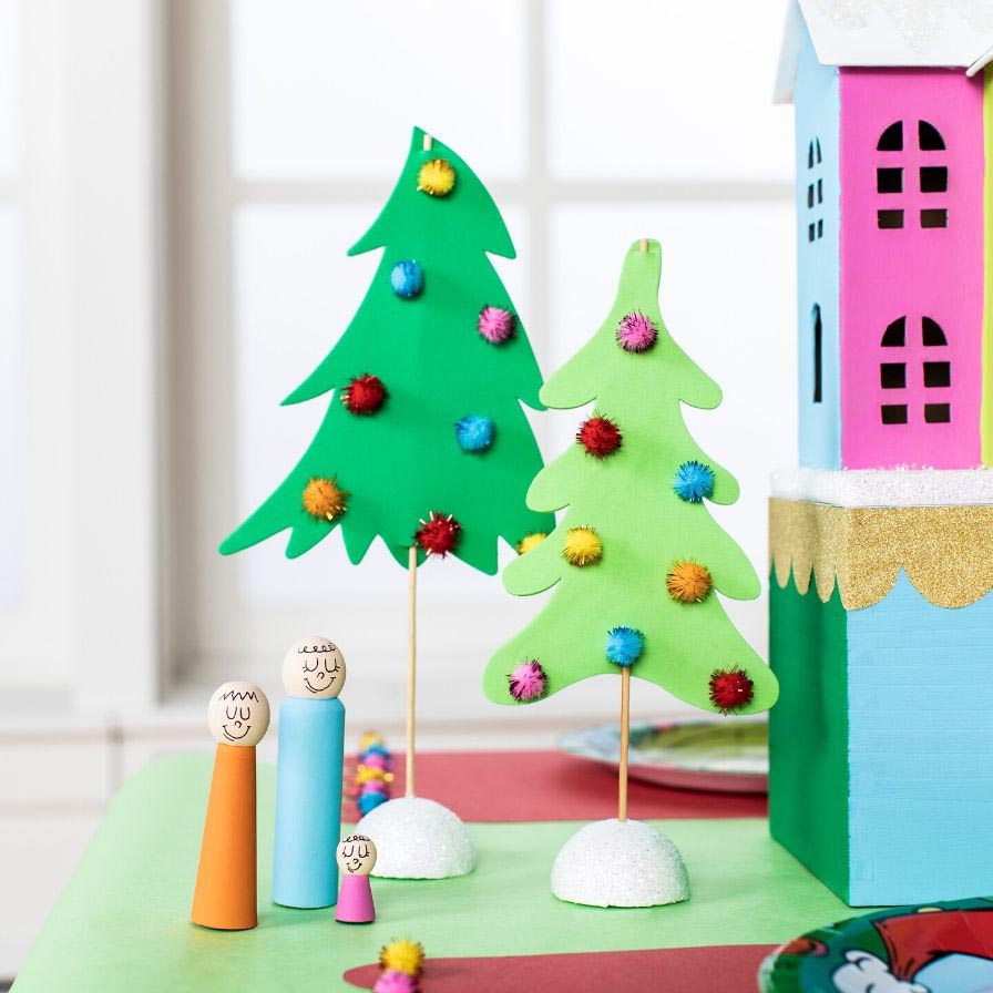 Christmas Tree Tabletop Centerpiece