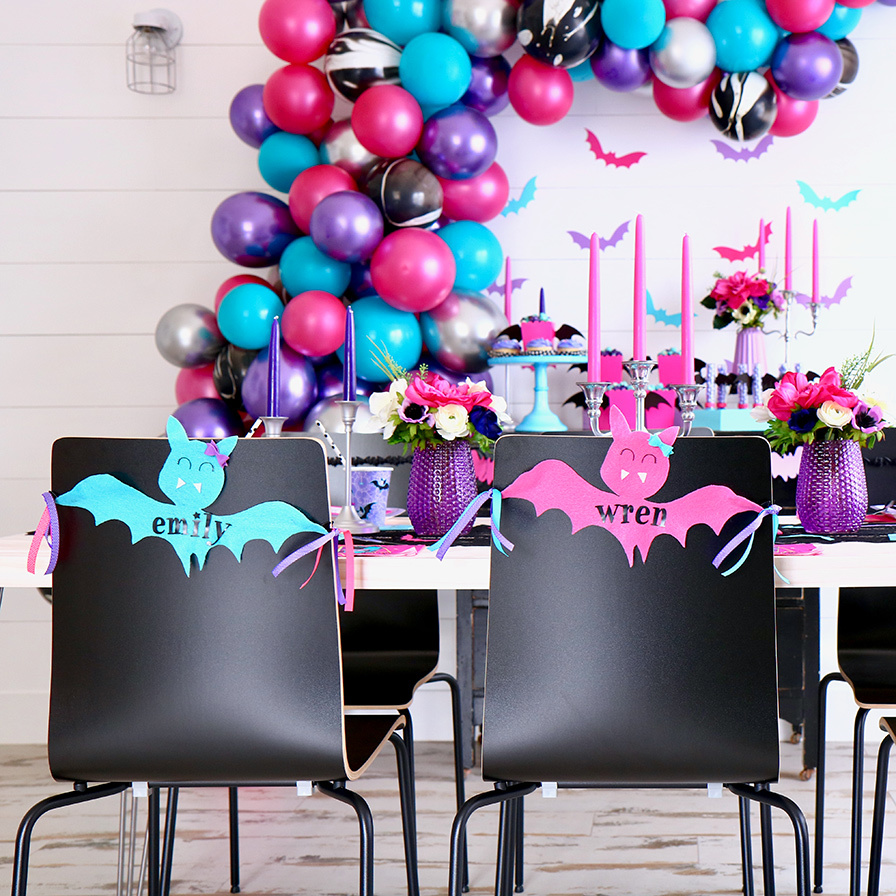 Personalized Bat Chair Backers
