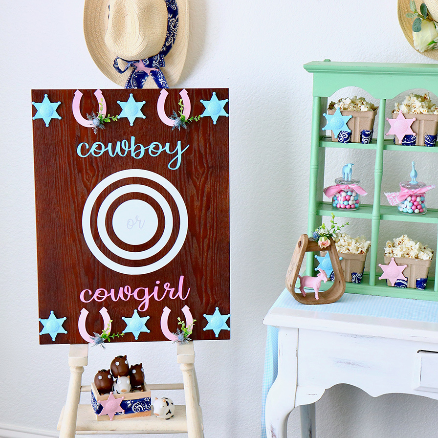 Cowboy or Cowgirl Gender Reveal Game