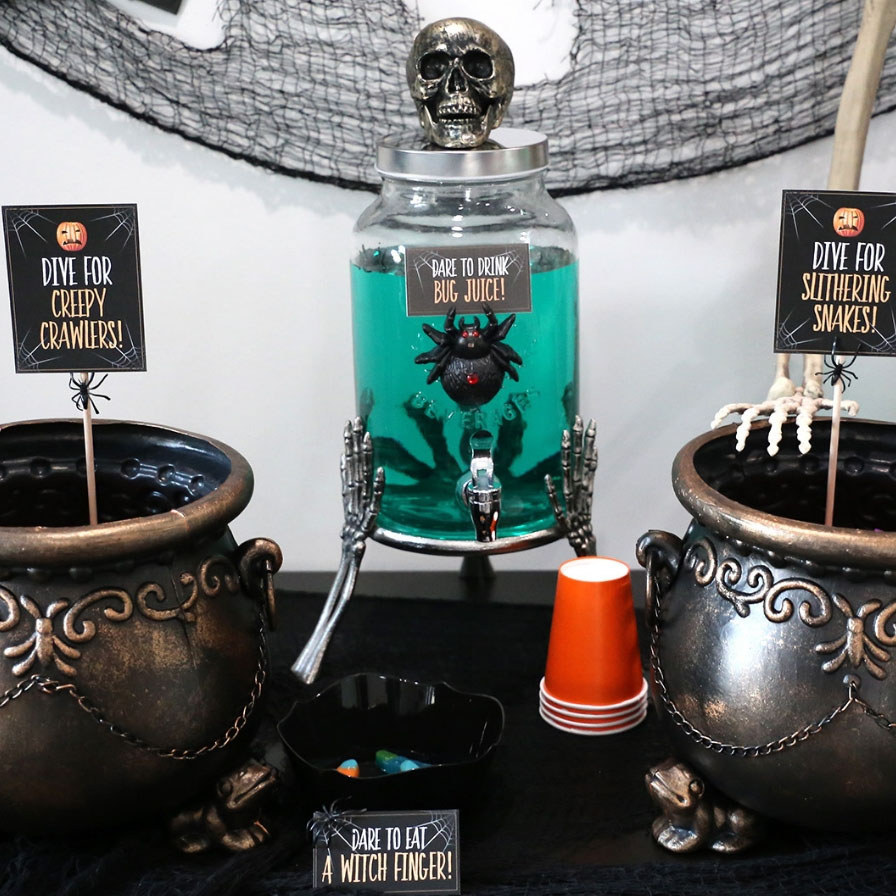 DIY Dive or Dare Game Signs