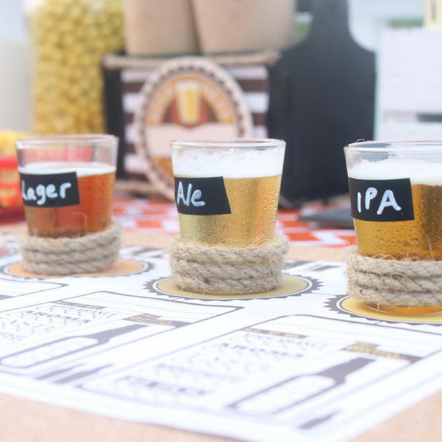 DIY Beer Tasting Shot Glass