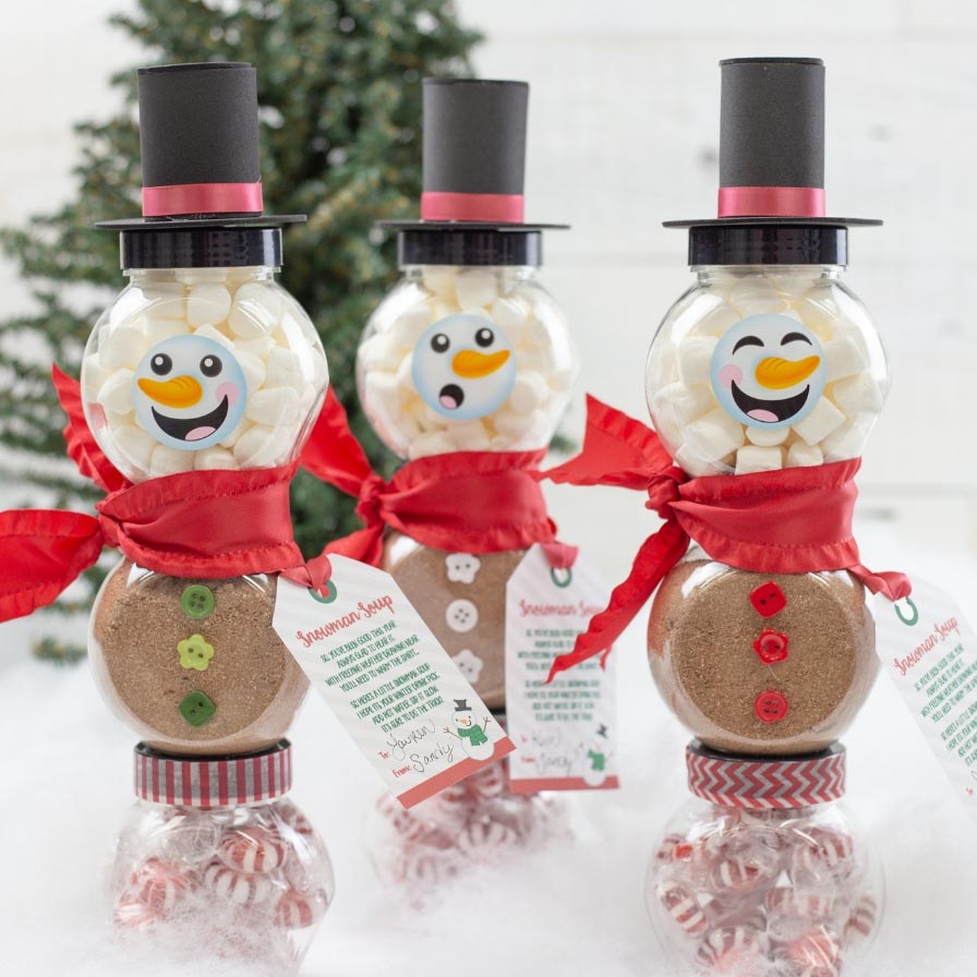 DIY a Cute Snowman Hot Cocoa Gift | Fun365