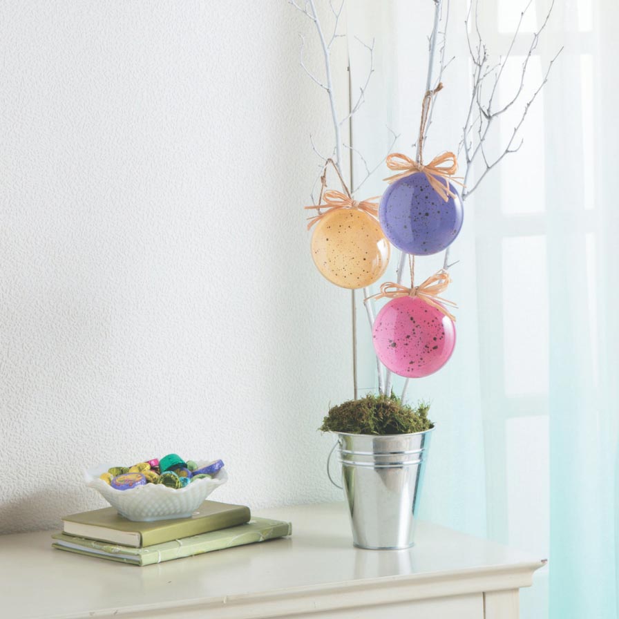 Easter Ornament Tree Idea