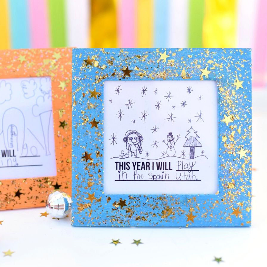 New Year's Eve Frame Kids' Craft