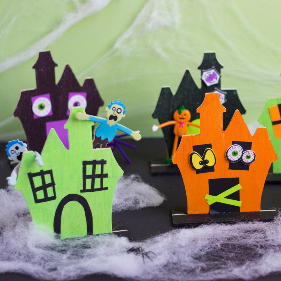 Spooky Haunted House Kids Craft | Fun365