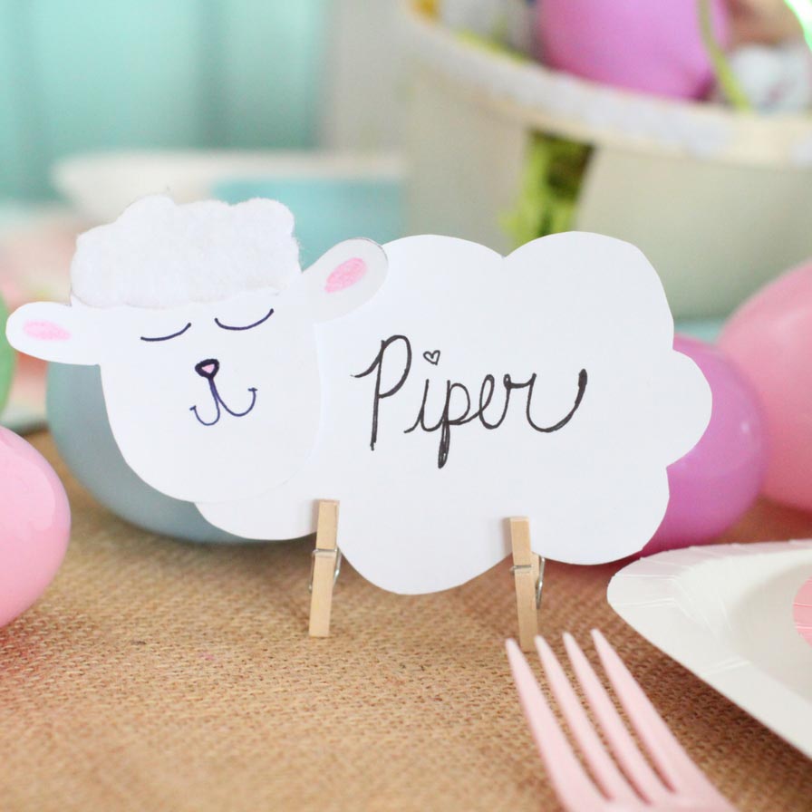 Little Lamb Place Cards
