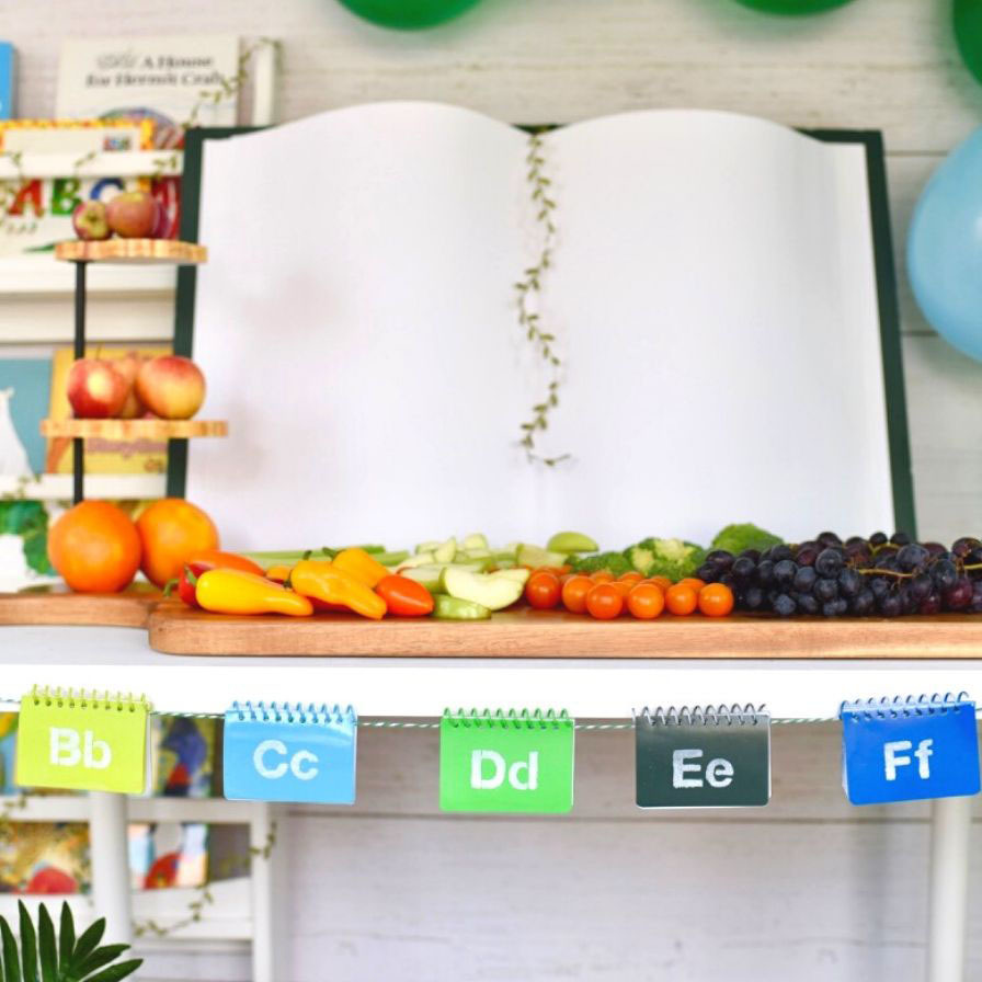 DIY Mini Book Garland