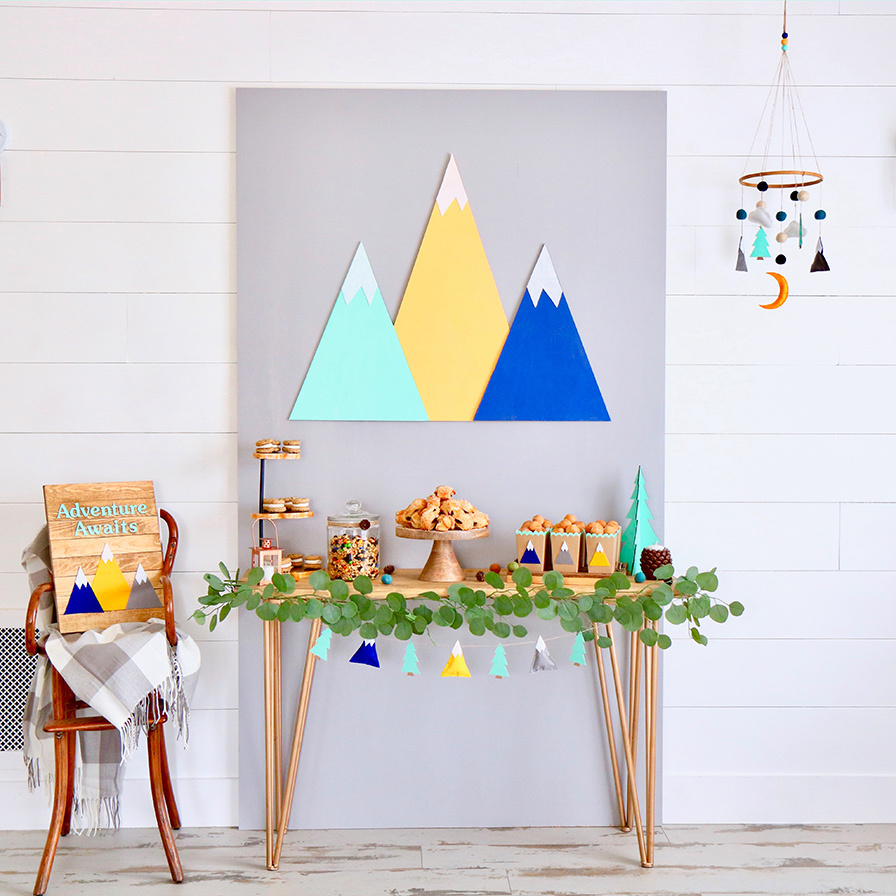diy rainbow party decorations Archives - Running in Triangles