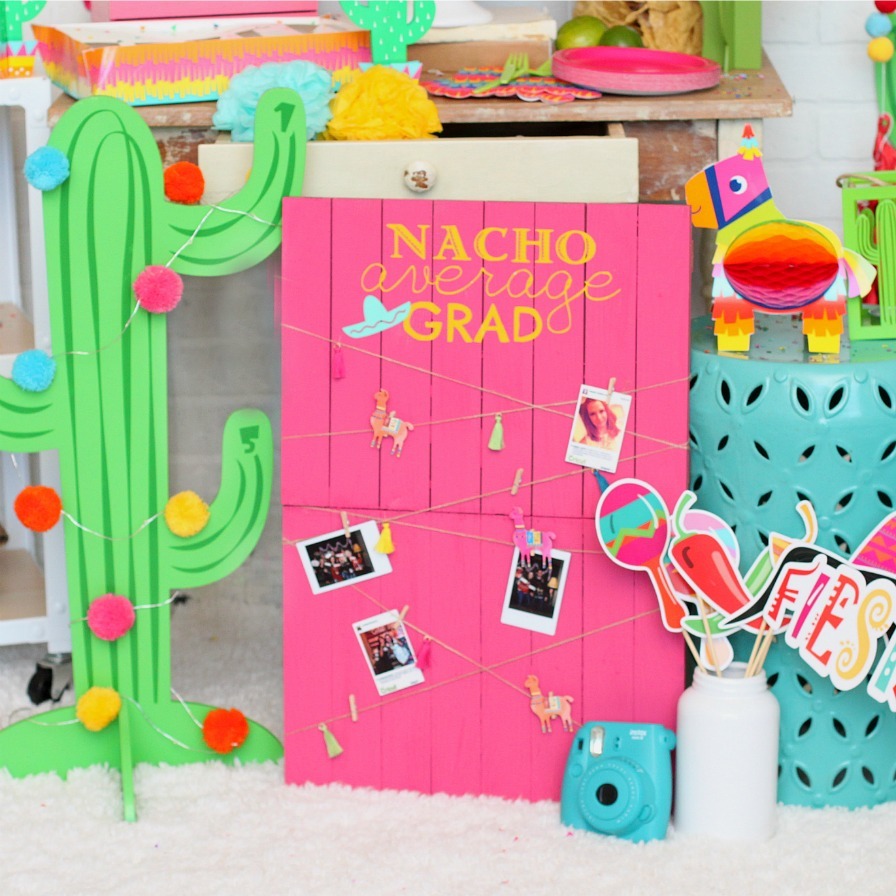 DIY Graduation Photo Board