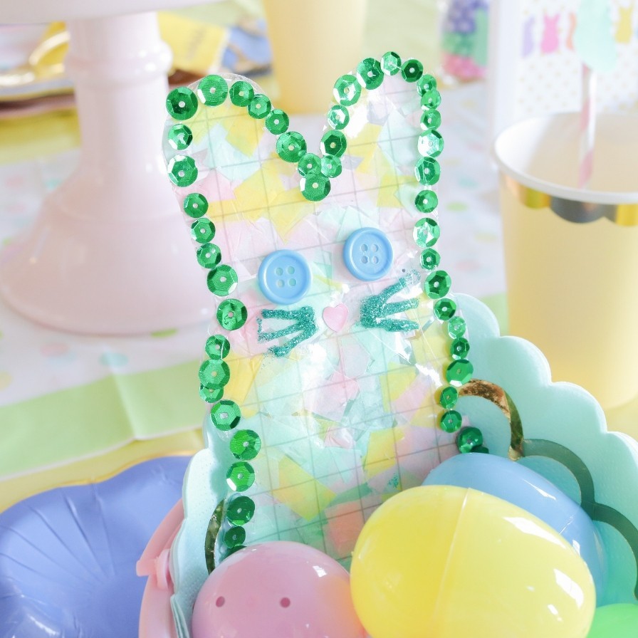 DIY Easter Peep Suncatcher