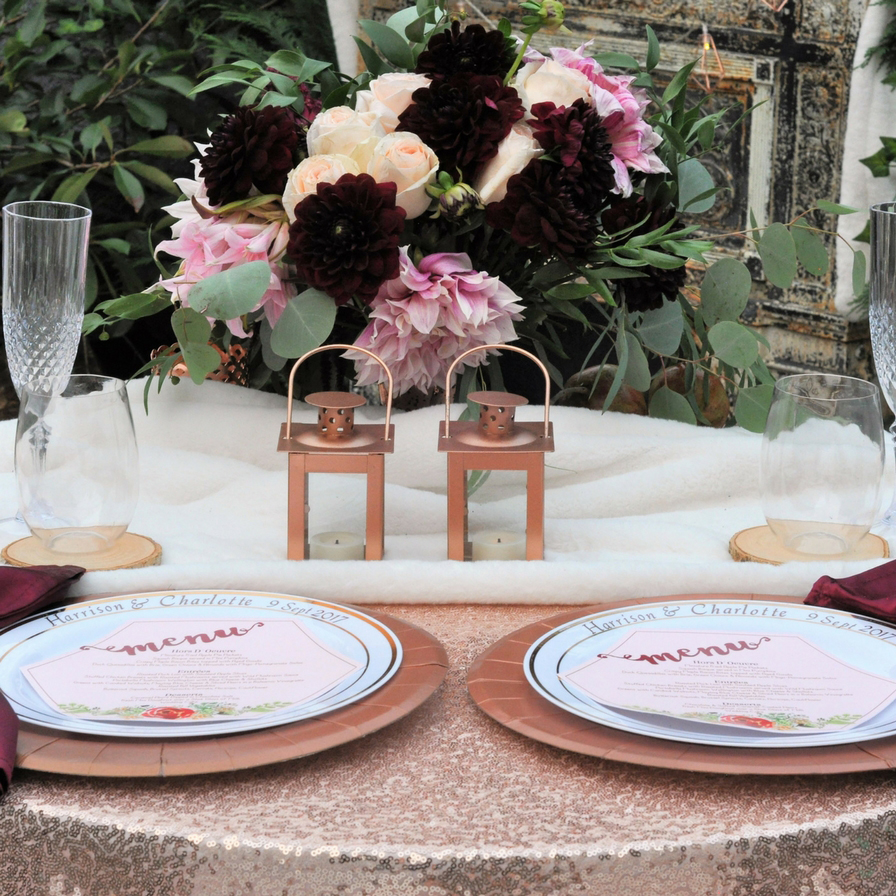 personalized place settings