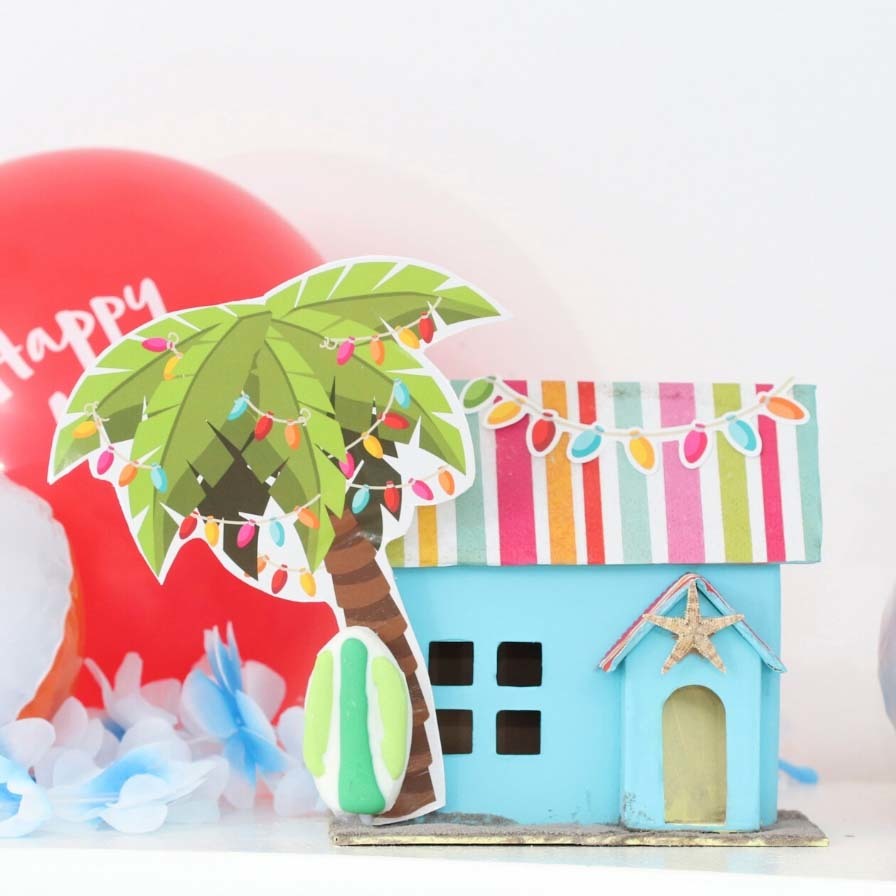 DIY Christmas Surf Shacks