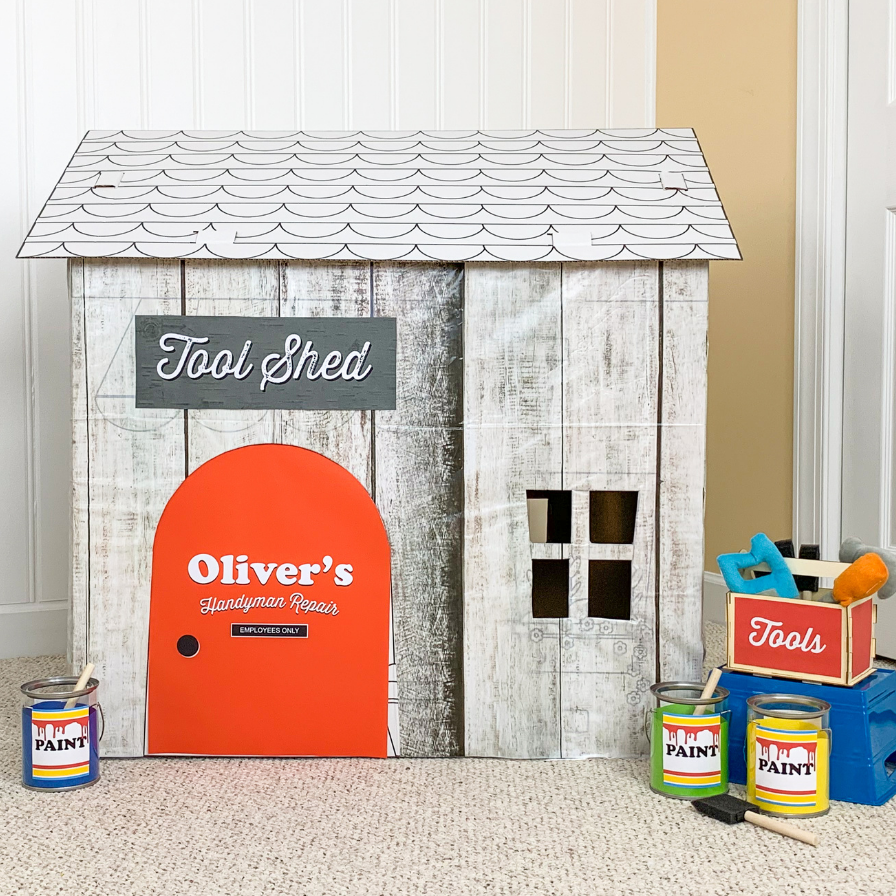 DIY Tool Shed Playhouse