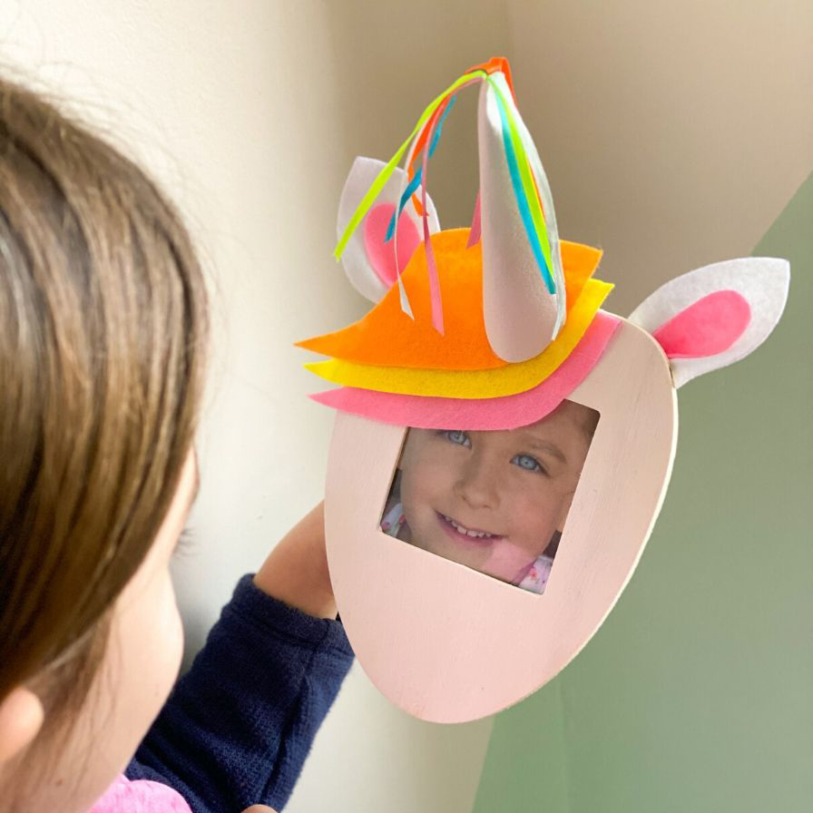 DIY Unicorn Picture Frame