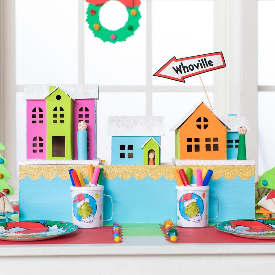 DIY Whoville Centerpiece