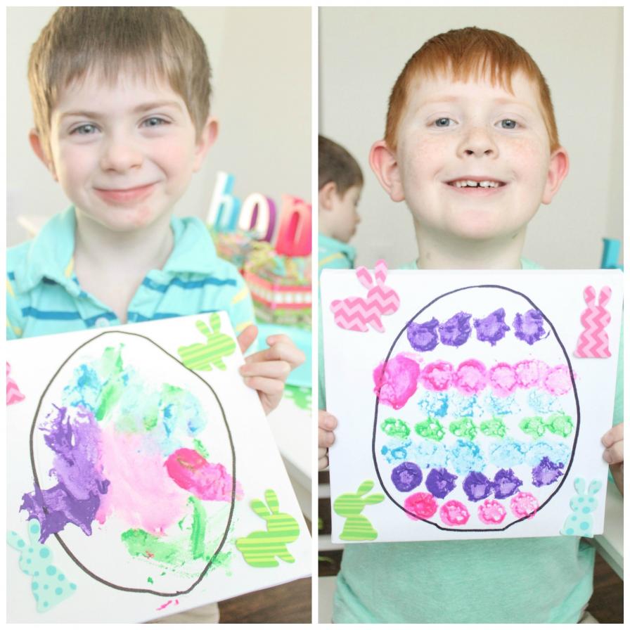 Colorful Easter Egg Art