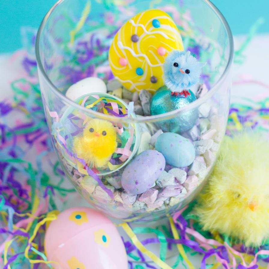 Sweet & Simple: Colorful Easter Terrariums