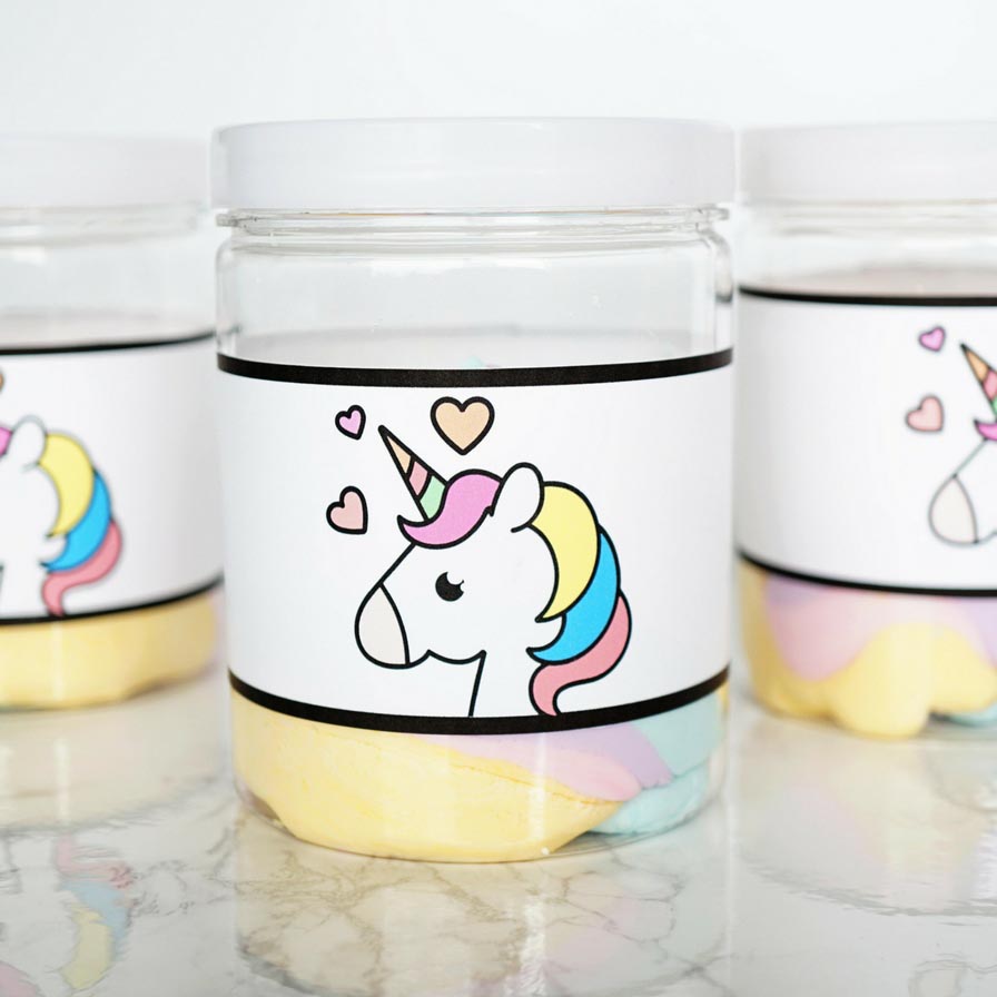 EASY UNICORN SLIME DIY! 