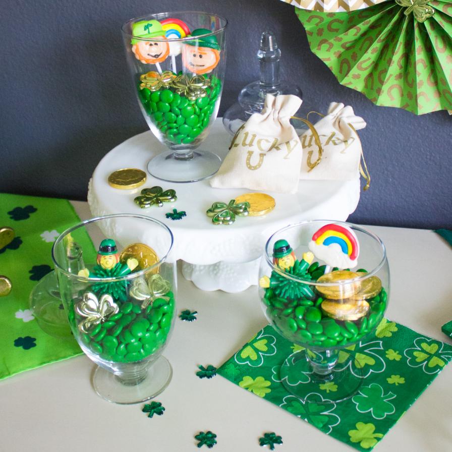 St. Patrick's Day Terrariums