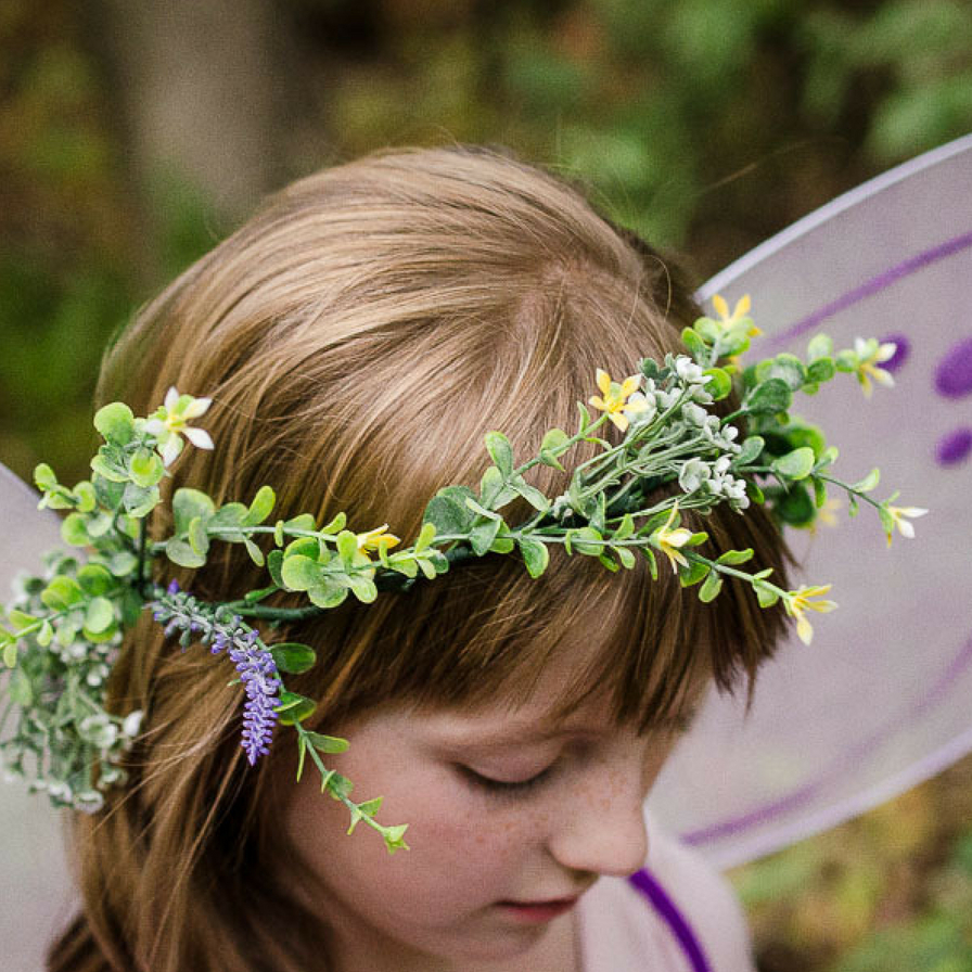 DIY Floral Fairy Crowns