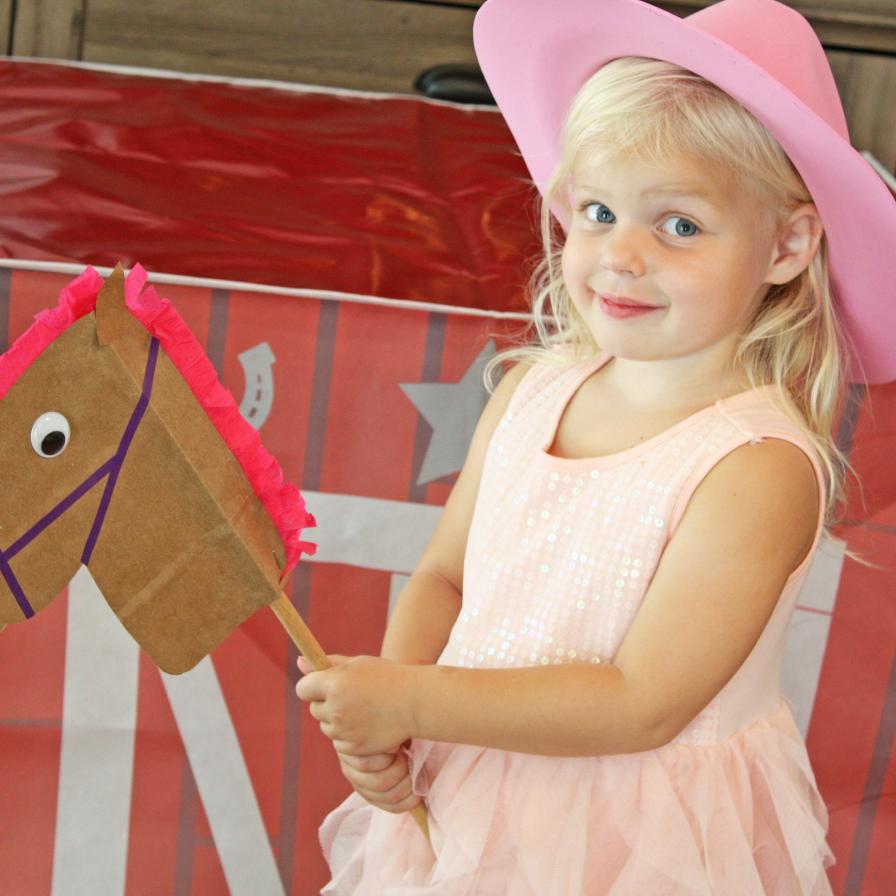 DIY Horse on a Stick