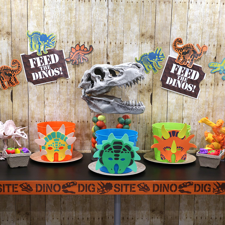 Free Printable Roll the Dinosaur Game - Play Party Plan