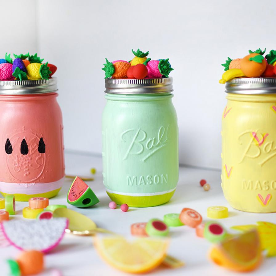 Summer Mason Jar Centerpieces