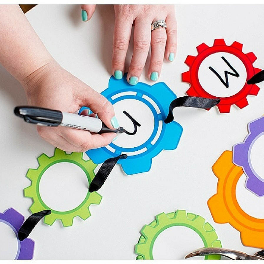 Robot Gears Banner