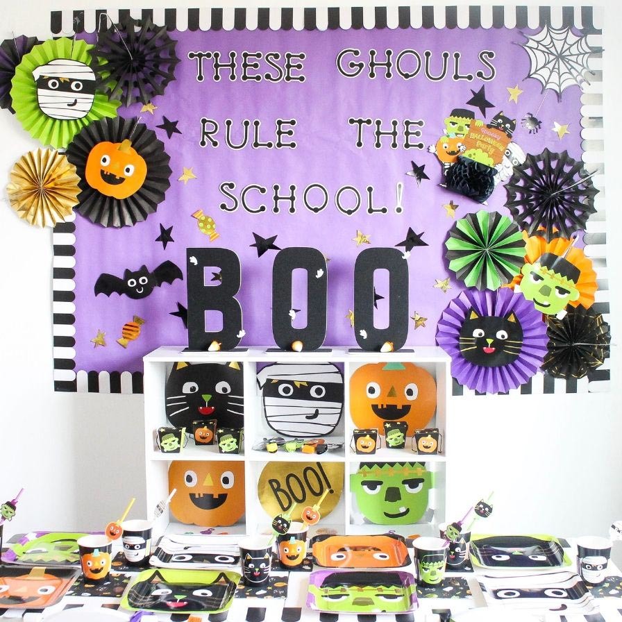 Ghoul Gang Halloween Bulletin Board