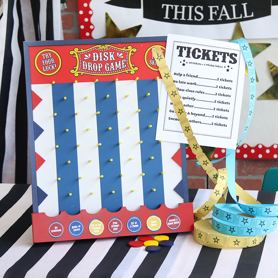 Greatest Showman Classroom Incentive Idea