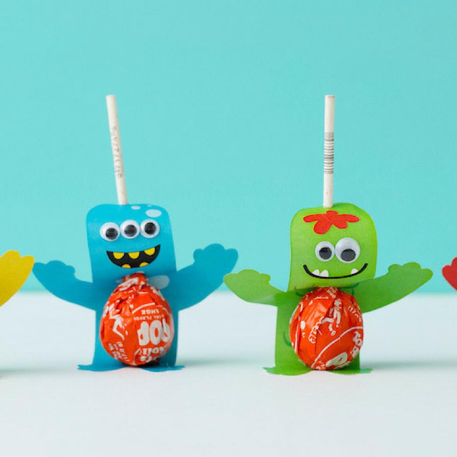 Free Printable Monster Sucker Pops